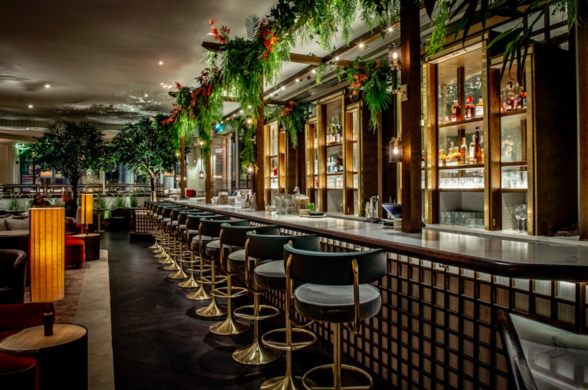 Indish Restaurant & Café Cocktail Bar The Very Best Cocktail Bars In London